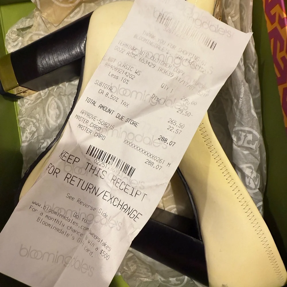 Tory Burch NIB Maddie Pump-Patent Ivory Women's Shoes - Picture 4 of 5